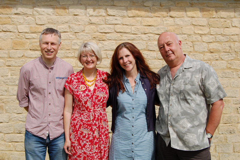 The Oxford NAGS - Andy, Nina, Sandy, Gareth